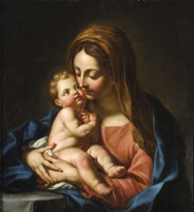 Giambettino Cignaroli (Verona 1706 -1770) zugeschrieben - Madonna mit Kind VERKAUFT